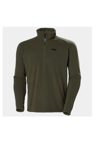 HELLY HANSEN Mount Yeşil Erkek Yarım Fermuarlı Polar HHA.12001-431