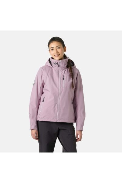 Helly Hansen Crew Hooded Midlayer 2.0 kadın Purple Clay (Lila) kapüşonlu polarlı mont HHA.34447-HHA.676