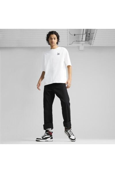 PUMA Rebound V6 Beyaz/Siyah/Kırmızı Erkek Bilekli Sneaker 39232624