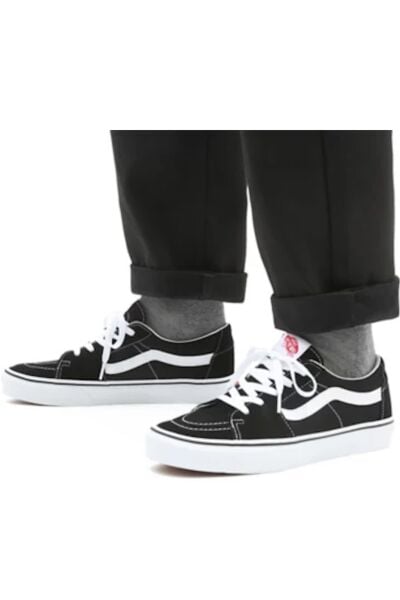 VANS UA Sk8-Low Unisex Black/True White (Siyah/Beyaz) Günlük Ayakkabı VN0A4UUK6BT1