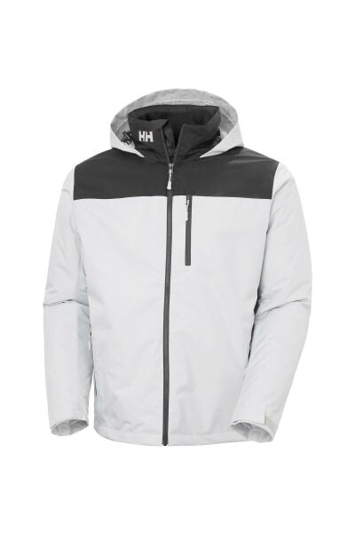 Helly Hansen Crew Hooded Pile erkek gri kapüşonlu mont HHA.34526-853