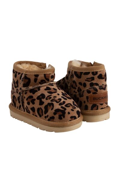 Buckhead Nesty çocuk bej (Leopar) günlük ayakkabı