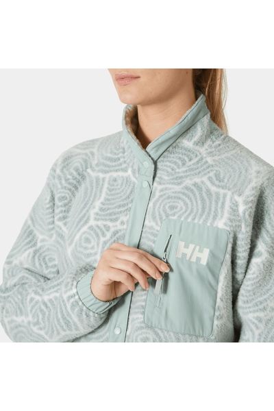 Helly Hansen W Imperial Printed Pile Snap Mont HHA.63373 HHA.462