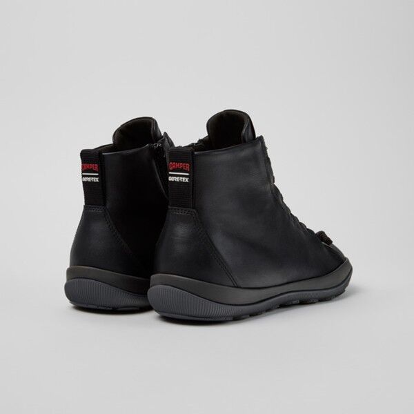 CAMPER Peu Pista GM GORE-TEX erkek siyah deri bot K300287-034