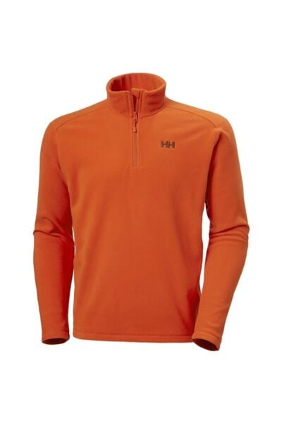 HELLY HANSEN Mount Patrol Turuncu Erkek Yarım Fermuarlı Polar HH.12001-30
