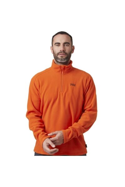 HELLY HANSEN Mount Patrol Turuncu Erkek Yarım Fermuarlı Polar HH.12001-30