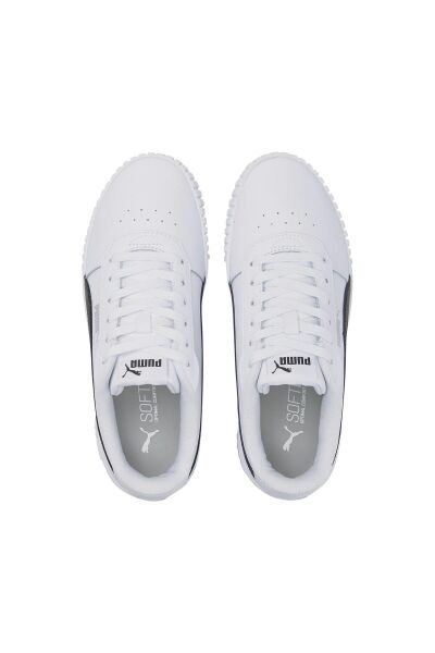 PUMA Carina 2.0 Beyaz/Siyah/Gümüş Kadın Sneaker 38584907