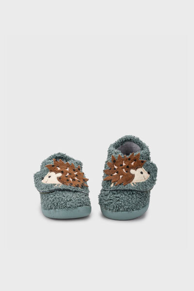 IGOR Homie Erizo unisex çocuk yeşil cırt cırtlı panduf W10349-013
