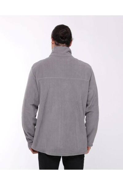 HELLY HANSEN Zippy Gri Erkek Tam Fermuarlı Polar Mont HH..12007-HHA.876