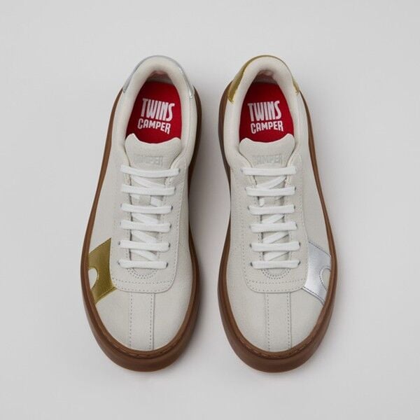 CAMPER Twins kadın beyaz deri sneaker K201909-005