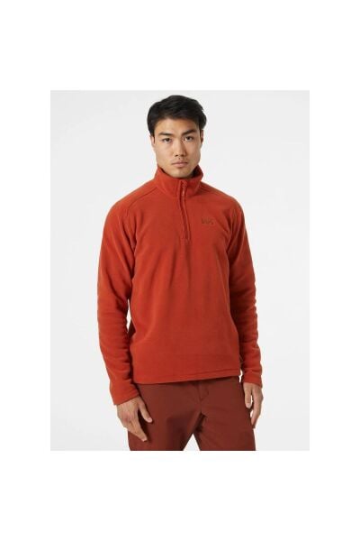 HELLY HANSEN Mount Turuncu Erkek Yarım Fermuarlı Polar HHA.12001-219