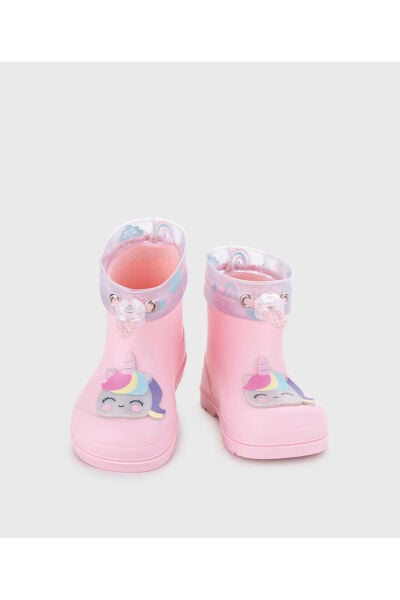 IGOR Mendi Unicornio kız çocuk Rosa (Pembe) yağmur çizmesi W10359-010