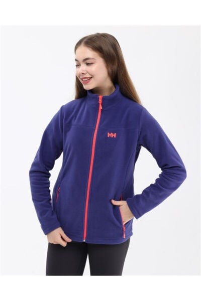 HELLY HANSEN W Full-Zip Pagoda (Mor) Kadın Polar Mont HHA.15011-596