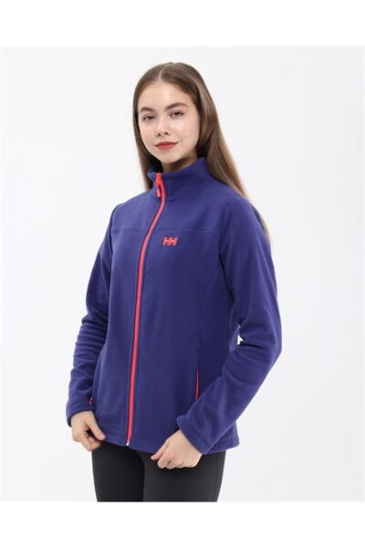 HELLY HANSEN W Full-Zip Pagoda (Mor) Kadın Polar Mont HHA.15011-596