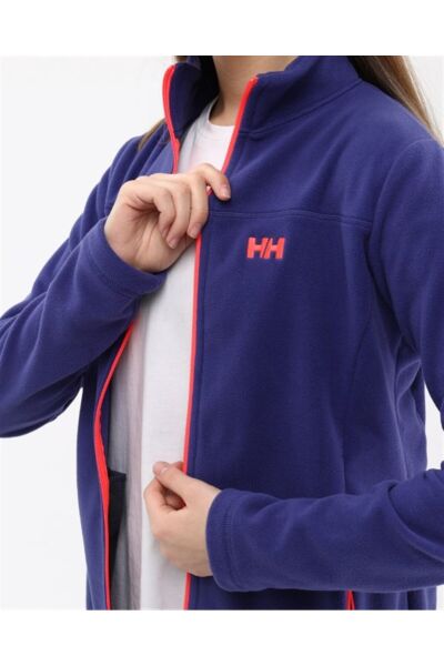 HELLY HANSEN W Full-Zip Pagoda (Mor) Kadın Polar Mont HHA.15011-596