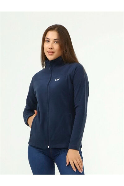 HELLY HANSEN Pretty Navy Micro Stripe (Lacivert) Kadın Polar Mont HHA.599