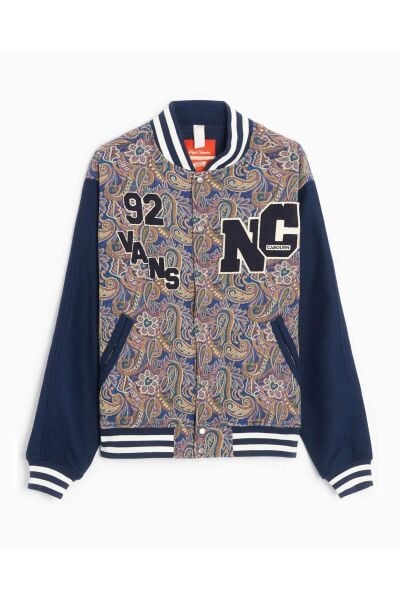 VANS Vault x Nigel Cabourn Letterman Çok Renkli Erkek Kolej Ceketi VN0A7SRQ4481