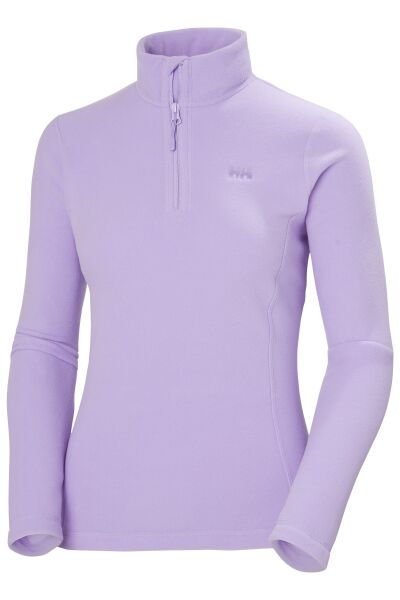 HELLY HANSEN Slope Heather (Mor) Kadın Yarım Fermuarlı Polar Fleece HH..15001-HHA.699