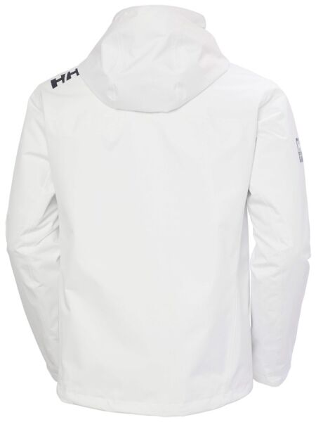 HH Crew Hooded Midlayer Jacket 2.0 Beyaz Erkek Kapüşonlu Yelken Montu 34442-HHA.001