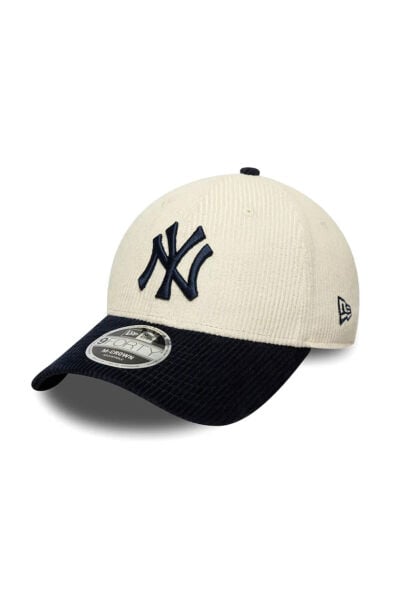 NEW ERA Cord 9FORTY M-Crown New York Yankees Unisex Bej/Lacivert Şapka 60915978