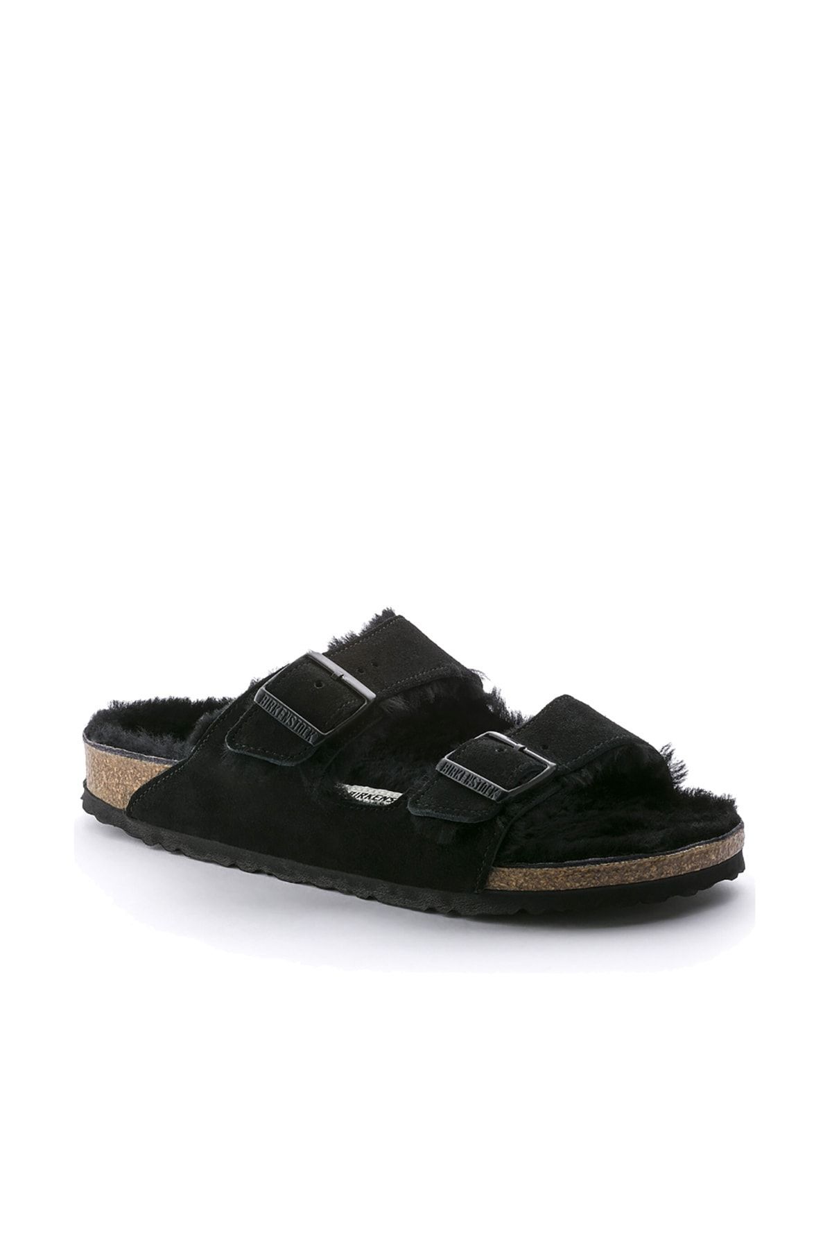 Birkenstock Arizona Fell Suede Leather Terlik 752663