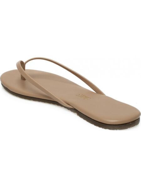 TKEES Classic Flip Flop Cream (Krem) Kadın Parmak Arası Terlik TK-2011