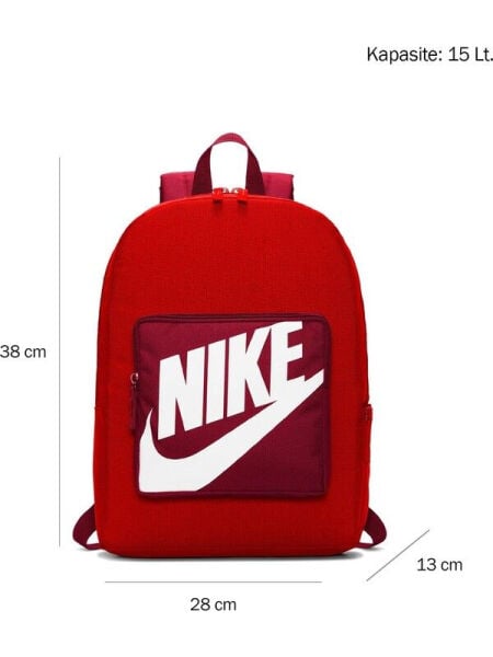 Nike Classic Unisex Çocuk Kırmızı Sırt Çantası BA5928-657