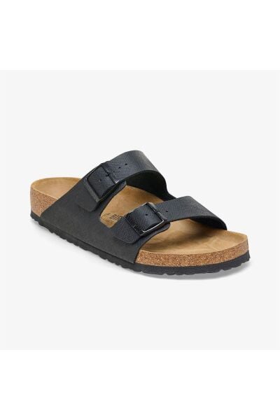 BIRKENSTOCK Arizona BF Saffiano Siyah Erkek Çift Bantlı Terlik 1026425