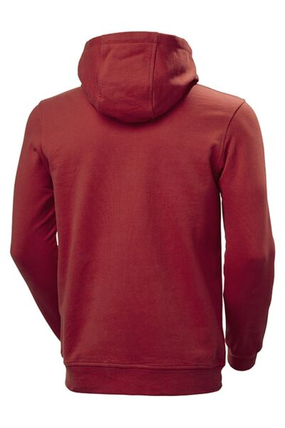HELLY HANSEN HH Logo Kırmızı Kapüşonlu Sweatshirt HHA.33977-163