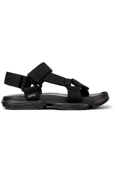Camper Karst Sandal kadın siyah tekstil sandalet K201794-001