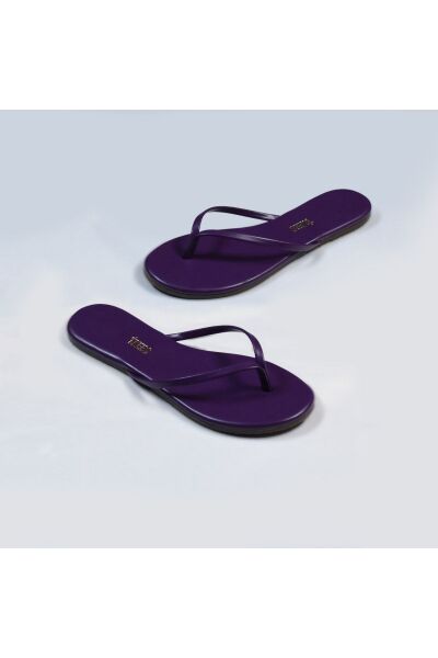 TKEES Classic Purple (Mor) Kadın Parmak Arası Terlik TK-2049