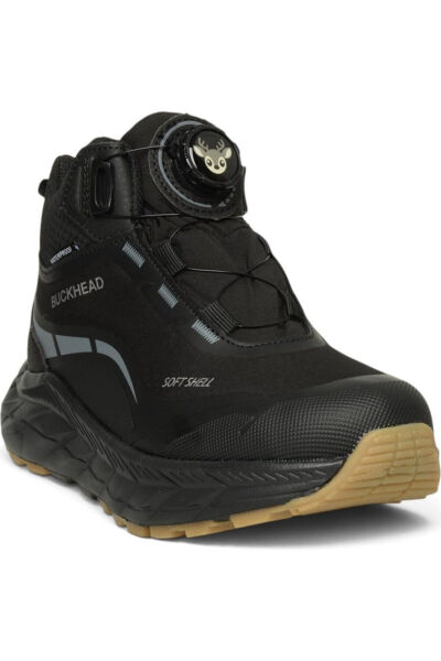 Buckhead Trekky Black (Siyah) Unisex Çocuk Su Geçirmez Spor Bot BUCK3117-BH001
