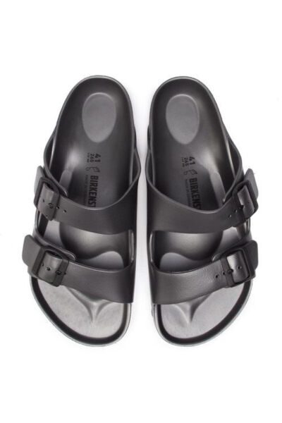 BIRKENSTOCK Arizona EVA Metalik Antrasit Erkek Çift Bantlı Terlik 1001497