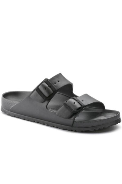 BIRKENSTOCK Arizona EVA Metalik Antrasit Erkek Çift Bantlı Terlik 1001497