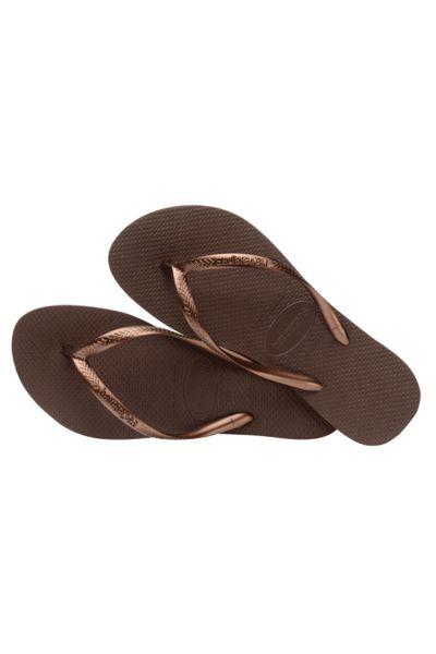 Havaianas  Slim Dark Brown Terlik 5964 37-38
