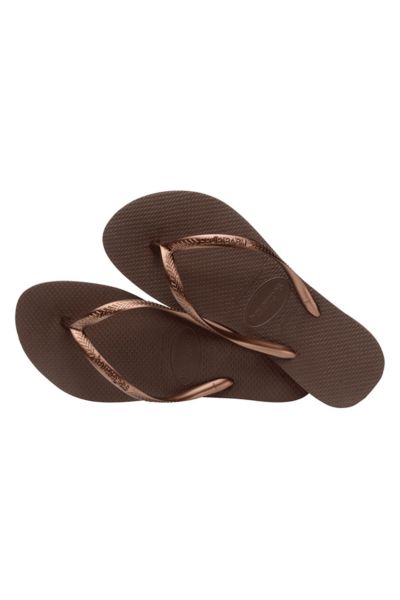 Havaianas  Slim Dark Brown Terlik 5964 37-38