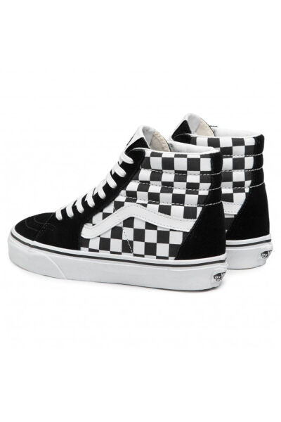 VANS Sk8-Hi Checkerboard Siyah Beyaz Unisex Sneaker Ayakkabı VN0A32QGHRK