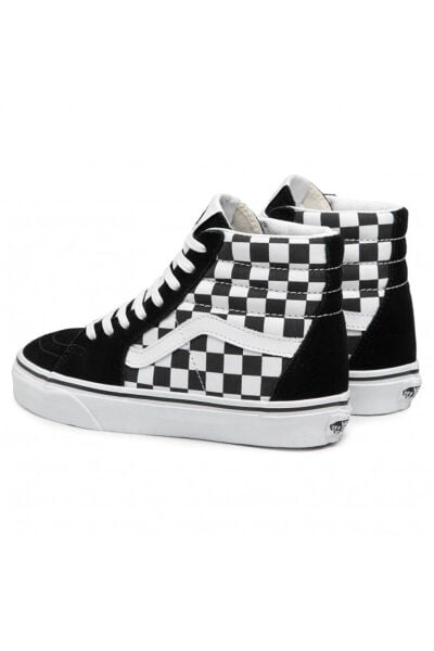 VANS Sk8-Hi Checkerboard Siyah Beyaz Unisex Sneaker Ayakkabı VN0A32QGHRK