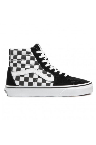 VANS Sk8-Hi Checkerboard Siyah Beyaz Unisex Sneaker Ayakkabı VN0A32QGHRK