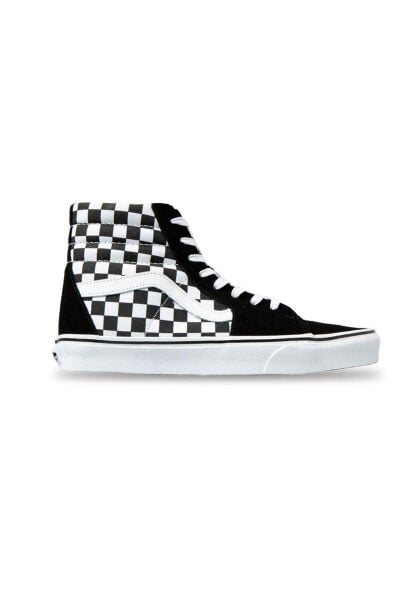 VANS Sk8-Hi Checkerboard Siyah Beyaz Unisex Sneaker Ayakkabı VN0A32QGHRK