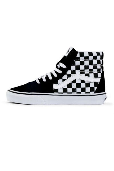 VANS Sk8-Hi Checkerboard Siyah Beyaz Unisex Sneaker Ayakkabı VN0A32QGHRK