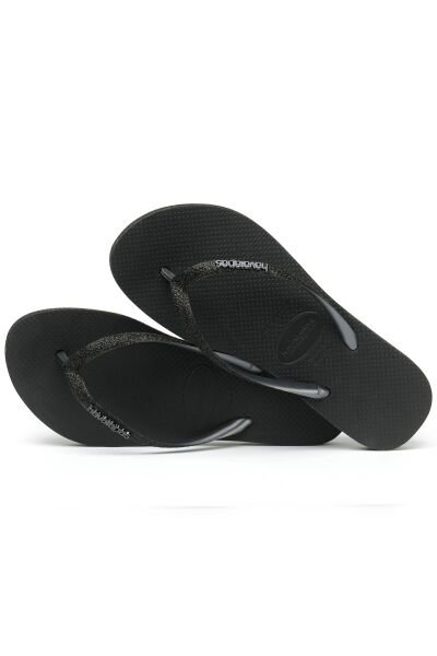 Havaianas Slim Platform Sparkle Black Kadın Terlik 414609-0090