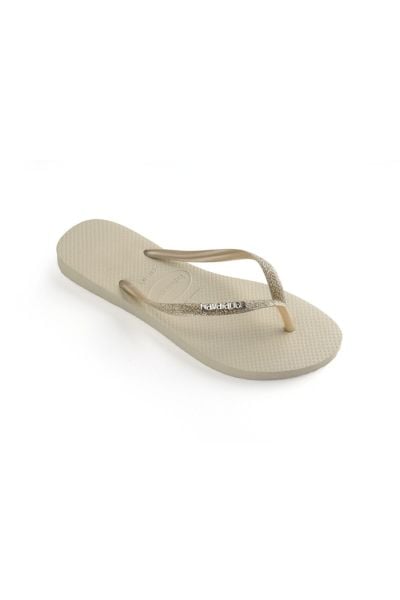 Havaianas Kadın Bej Slim Glitter Terlik 0154