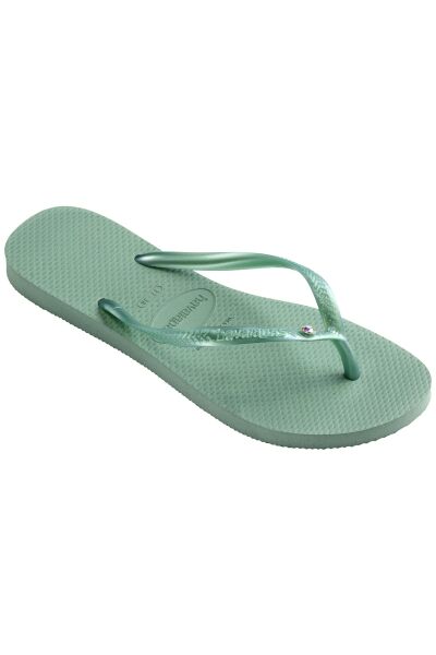 Slim Crystal Sw II Clay Açık Yeşil Kadın Terlik 4145651-1809