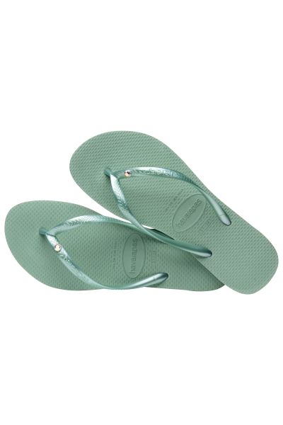 Slim Crystal Sw II Clay Açık Yeşil Kadın Terlik 4145651-1809 39-40