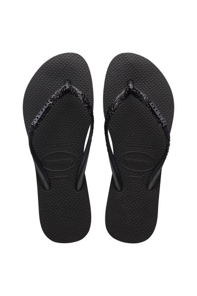 Havaianas Slim Glitter Iı Black/Dark Grey