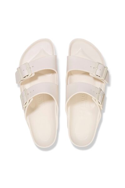 BIRKENSTOCK Arizona EVA Eggshell (Kırık Beyaz) Kadın Çift Bantlı Terlik 1027384