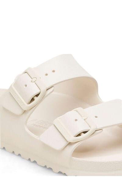 BIRKENSTOCK Arizona EVA Eggshell (Kırık Beyaz) Kadın Çift Bantlı Terlik 1027384