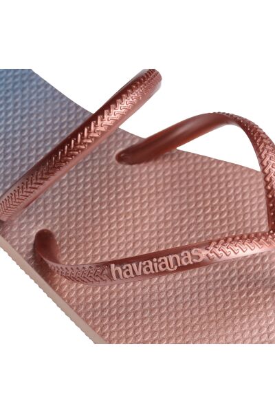 HAVAIANAS Flat Duo Iridescent Ballet Rose Parmak Arası Terlik 0076