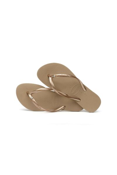 Havaianas  Slım Crystal Glamour Sw  Rose Gold Terlik 3581